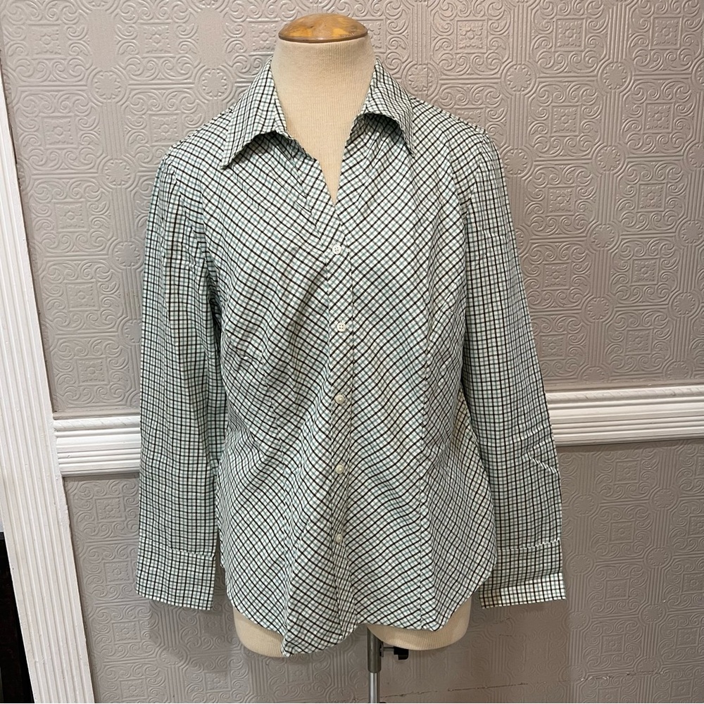 Ann Taylor Loft Women’s Long Sleeve Button Down Blouse Size 12